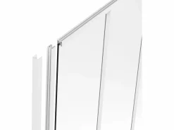 Vente-unique Soporte final de aluminio lacado para vidrio Alt. 105 cm BAYVIEW