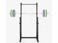 Outlet Leonardo Soporte para hacer sentadillas regulable con barra de dominadas entrenamiento cruzado Stavas Multicolor