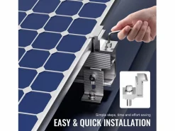 Online Soportes de Montaje de Paneles Solares SucceBuy, 20 Piezas, Ajustables de 35-50 mm, Ligeros para Autocaravanas y Más Energía Solar