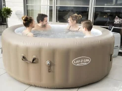 Outlet Spa Hinchable Lay-Z-Spa Palm Springs Ø196x71 cm para 4-6 Personas con Airjet y Cobertor Spa Hinchable