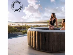 Intex Spa hinchable Bubble Massage Greywood Deluxe 795L Ø196x71 cm