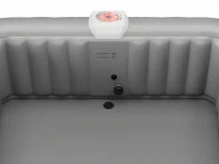 VOGUE SPA Spa hinchable cuadrado 6 personas B-COSY 185 x 185 x 65 cm - 140 chorros / gris