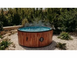 Sale Spa Hinchable Exotik Coco Spa – 180 cm de diámetro | 1100 litros | Motor de 2240 W | Hasta 6 personas Marru00f3n