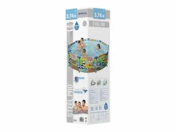 Steel Pro Piscina MAX 274x66 cm ES808528 Multicolor