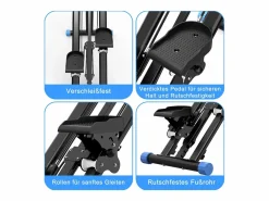 Sale Hauss Spole Stepper con 3 niveles de resistencia ajustable - Negro