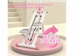 Hauss Spole Stepper con 3 niveles de resistencia ajustable - Blanco y