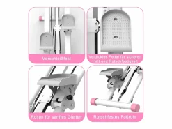 Hauss Spole Stepper con 3 niveles de resistencia ajustable - Blanco y