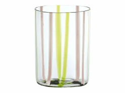 Online Surtido de Vasos Tirache Zafferano en vidrio borosilicato bicolor Verde-amatista caja 6 piezas Vaso