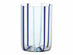 Online Surtido de Vasos Tirache Zafferano en vidrio borosilicato bicolor Verde-amatista caja 6 piezas Vaso