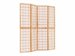 Tabique plegable 4 paneles 160x170 cm