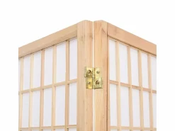 Tabique plegable 4 paneles 160x170 cm