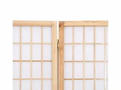 Tabique plegable 4 paneles 160x170 cm