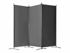 Sale Tabique SucceBuy Biombo de 3 Paneles, Plegable, Portátil, para Oficina, Dormitorio y Estudio, Color Gris
