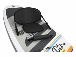 Bestway Tabla Paddle Surf Hinchable Hydro-Force White Cap 305x84x12 cm Remo Doble, Asiento, Bomba, Bolsa de Viaje