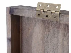 MCW Tabla vibratoria decorativa, marrón