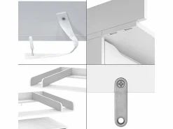 Vicco Tablero cambiador 80x76x10 wicko