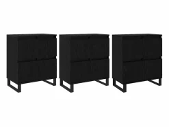 Clicnbuy Tableros Lateral 3 piezas Roble 180 x 35 x 70 cm
