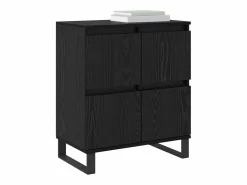 Clicnbuy Tableros Lateral 3 piezas Roble 180 x 35 x 70 cm