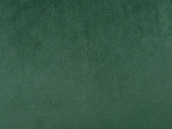 Best Vente-unique taburete alto de terciopelo y metal efecto madera de haya - Verde oscuro - ELEANA Verde esmeralda