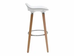 Hot Taburete de bar diseño escandinavo lote de 2 GILDA Muebles De Bar|Taburete Alto