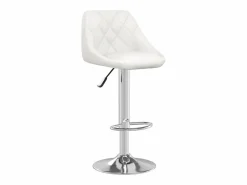 Sale vidaxl Taburete de cocina cuero sintético Blanco