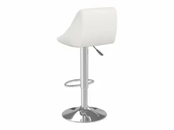 Sale vidaxl Taburete de cocina cuero sintético Blanco