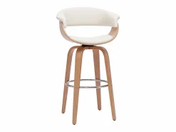 Discount Taburete de cocina de diseño giratorio y madera clara 67 cm OKTAV Muebles De Bar|Taburete Alto