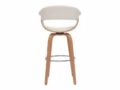 Discount Taburete de cocina de diseño giratorio y madera clara 67 cm OKTAV Muebles De Bar|Taburete Alto