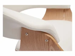Discount Taburete de cocina de diseño giratorio y madera clara 67 cm OKTAV Muebles De Bar|Taburete Alto