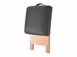 Best Taburete de masaje plegable 12 cm grosor y 2 cabezales ES31038 Negro
