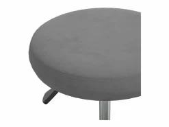Clearance Taburete de masaje terciopelo oscuro ES40872 Taburete De Oficina