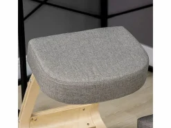 Taburete ergonómico de rodillas, postura saludable, madera de abedul, (51x69x58 cm)