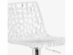 AHD Taburete Grand Soleil SPIDER para cafetería bar cocina alto fijo giratorio reposapiés regulable -