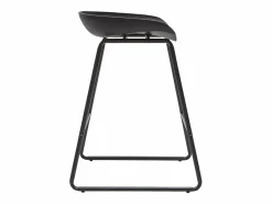 Sale Taburetes de bar modernos s con patas en metal 65 cm (lote de 2) PEBBLE Muebles De Bar|Taburete Alto