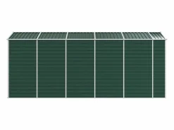 Garden Furniture Tampa Cobertizo de jardín acero galvanizado 191x470x198 cm