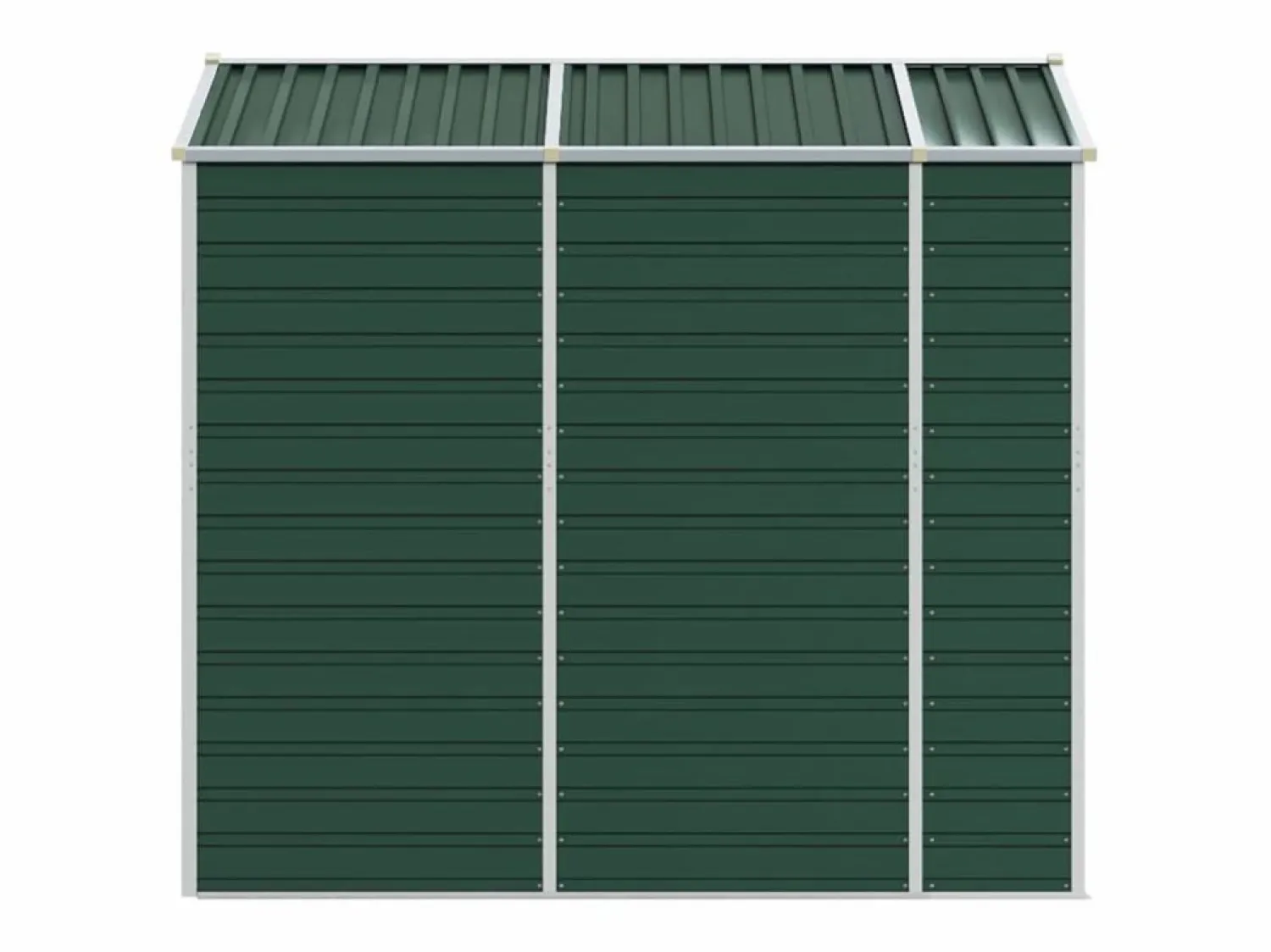 Outlet Garden Furniture Tampa Cobertizo de jardín acero galvanizado 191x215x198 cm Verde