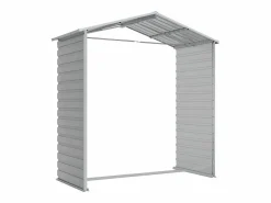 Sale Garden Furniture Tampa Cobertizo de jardín acero galvanizado claro 191x130x198 cm Gris