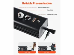 Clearance Tanque de Agua SucceBuy para Barras de Techo, Capacidad de 15L, Tanque Exterior Multi-Distribución con 2 Paneles Antisalpicaduras Recuperador De Agua