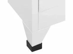 vidaxl Taquilla con 9 compartimentos acero 90x45x180 cm