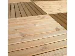 New NORTENE Tarima madera de pino 100x100 cm altura 44mm 100 X 100CM Marru00f3n