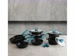 Tartera Confort Quid con tapa aluminio fundido azul/ Ø24 cm