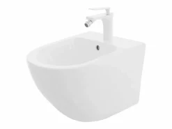 Clearance Rea Taza De Inodoro Carlo Mini Flat White + Bidé Carlo Mini Blanco