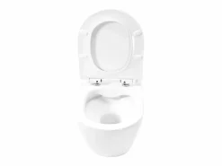 Clearance Rea Taza De Inodoro Carlo Mini Flat White + Bidé Carlo Mini Blanco