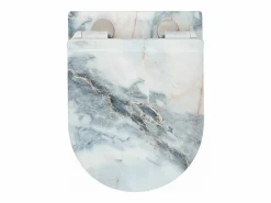 Rea Taza De Inodoro Carlos Duroplast/Slim/Zm Granit Shiny Grey