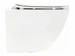 Rea Taza De Inodoro Carlo Mini Rimless Duroplast/Flat/Zm White