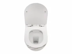 Taza De Inodoro Carlos Duroplast/Slim/Zm Lava Matt Grey Inodoro Suspendido