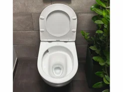 Rea Taza De Inodoro Carlo Mini Tornado/Duroplast/Flat/Zm White