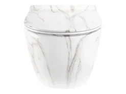 Rea Taza De Inodoro Carter Tornado Aiax Shiny Blanco