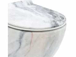 Taza De Inodoro Wc Carlos Duroplast/Slim/Zm Granit Matt Grey Inodoro Suspendido