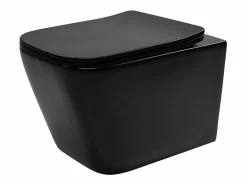 Rea Taza De Inodoro Wc Julio Rimless Duroplast/Flat/Zm Matt Black